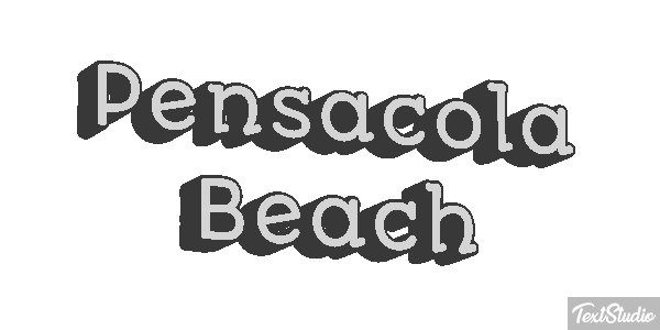 Pensacola Beach Metin efekti