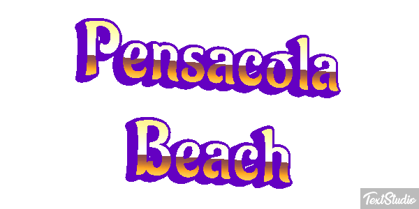 Pensacola Beach Metin efekti