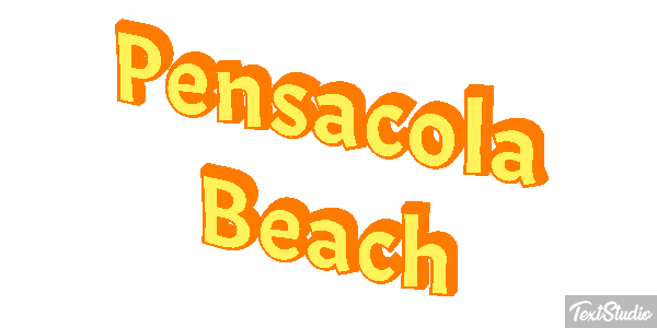 Pensacola Beach Metin efekti