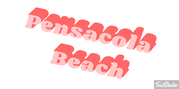 Pensacola Beach Metin efekti