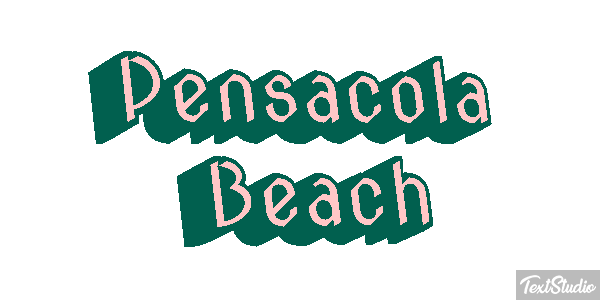 Pensacola Beach Metin efekti