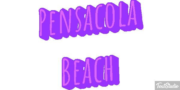 Pensacola Beach Metin efekti
