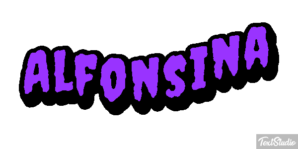 Alfonsina Efecto de texto