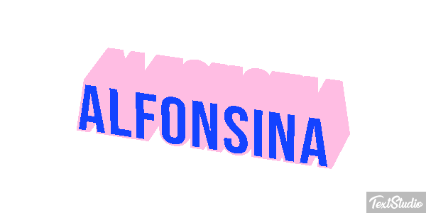 Alfonsina Efecto de texto