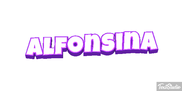 Alfonsina Efecto de texto