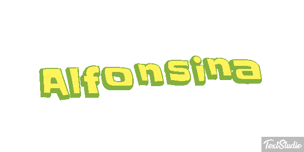 Alfonsina Efecto de texto