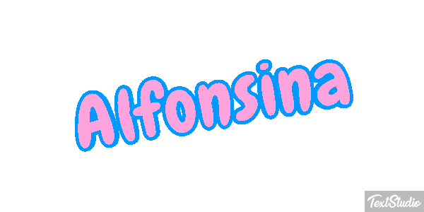 Alfonsina Efecto de texto