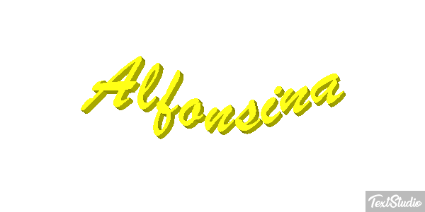 Alfonsina Efecto de texto