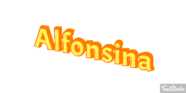 Alfonsina Efecto de texto