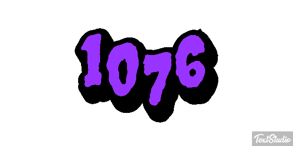 1076 Text effect