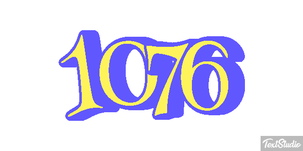 1076 Text effect