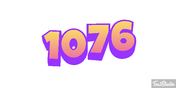 1076 Text effect
