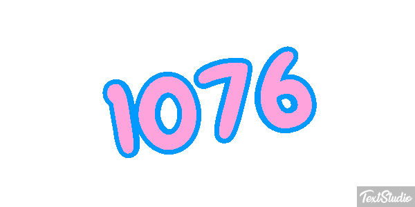 1076 Text effect