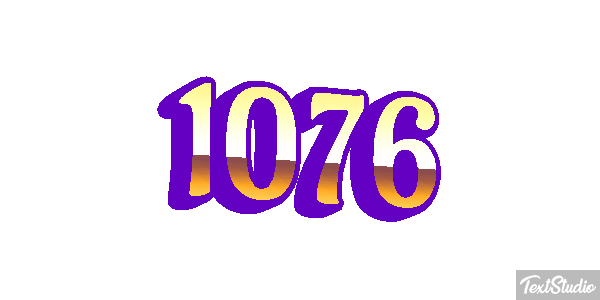 1076 Text effect