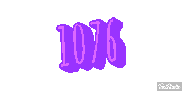 1076 Text effect