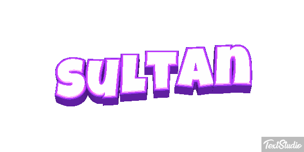 Sultan Efecto de texto