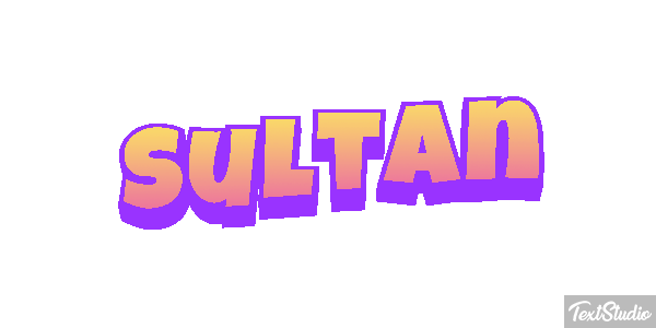Sultan Efecto de texto