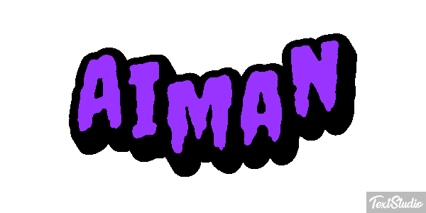 Aiman Effet de texte