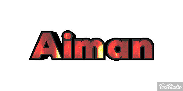 Aiman Effet de texte