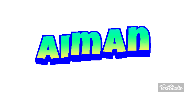 Aiman Effet de texte