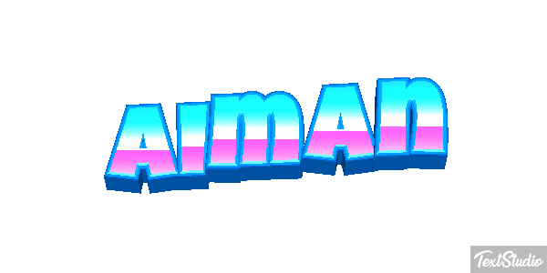 Aiman Effet de texte