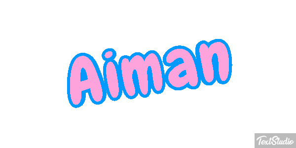 Aiman Effet de texte