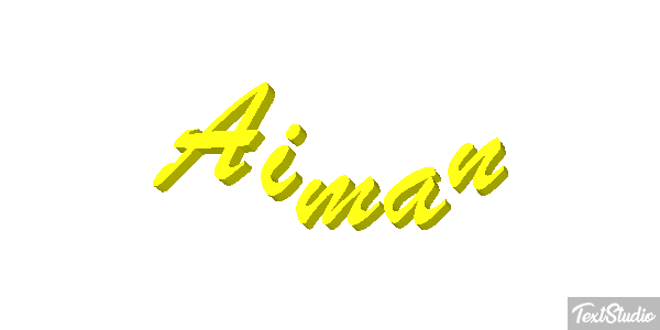 Aiman Effet de texte