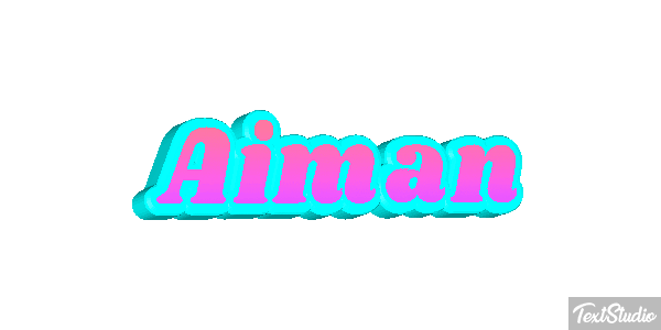 Aiman Effet de texte