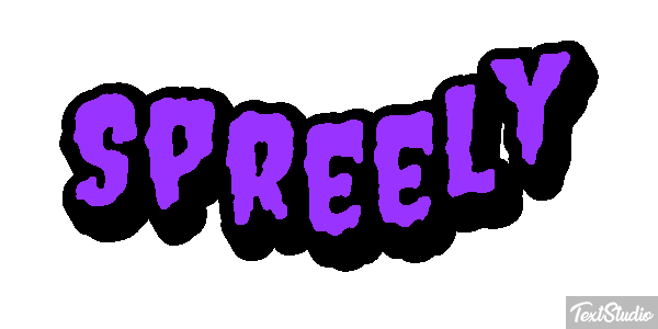 Spreely Text effect