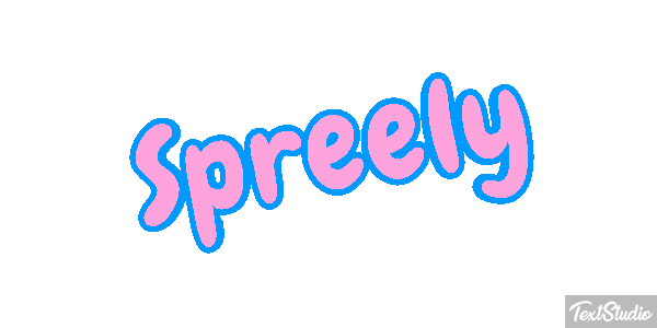 Spreely Text effect