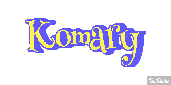Komary Efekt tekstowy