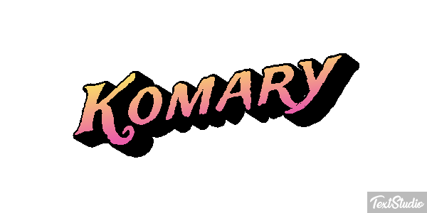 Komary Efekt tekstowy