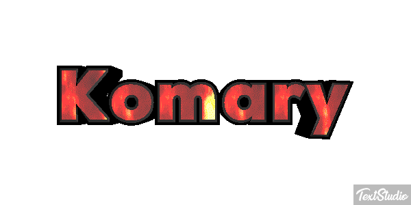 Komary Efekt tekstowy