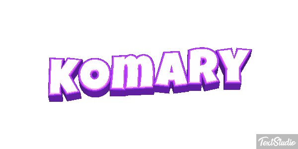 Komary Efekt tekstowy