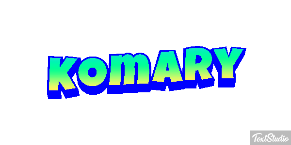 Komary Efekt tekstowy