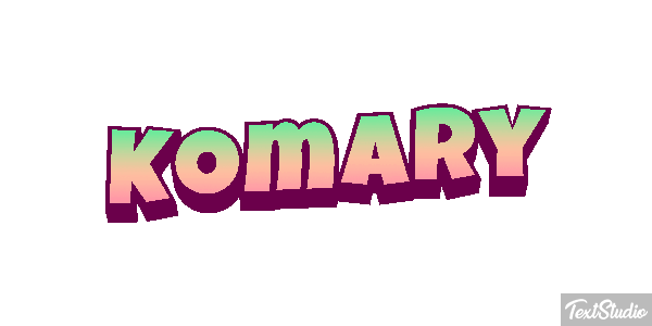 Komary Efekt tekstowy