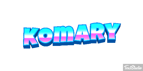 Komary Efekt tekstowy