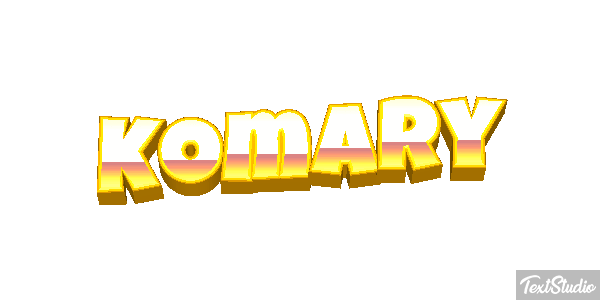 Komary Efekt tekstowy