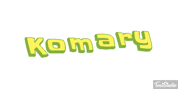 Komary Efekt tekstowy