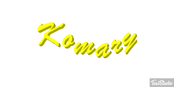 Komary Efekt tekstowy