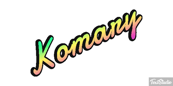 Komary Efekt tekstowy