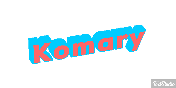 Komary Efekt tekstowy