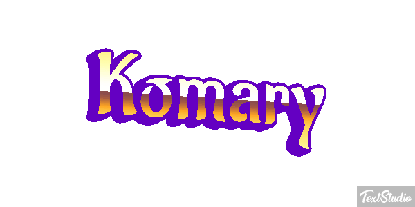 Komary Efekt tekstowy