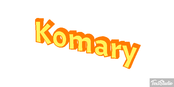 Komary Efekt tekstowy