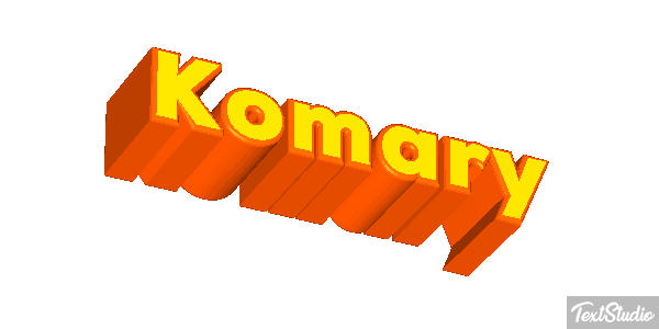 Komary Efekt tekstowy