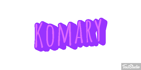 Komary Efekt tekstowy