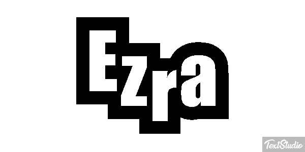 Ezra Text effect