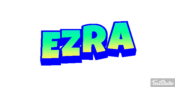 Ezra Text effect