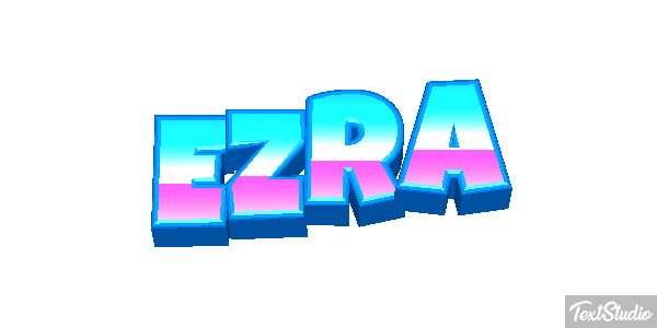 Ezra Text effect