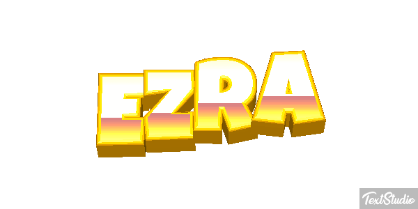 Ezra Text effect